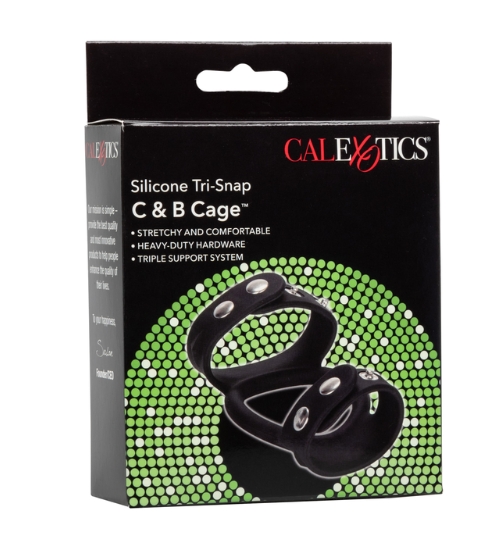 C & B Cage krúžok na penis a semenníky