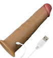 Rotačné 20 cm dildo s bezdrôtovým diaľkovým ovládaním