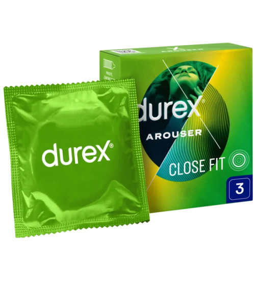 Durex Arouser rebrované kondómy 3 ks