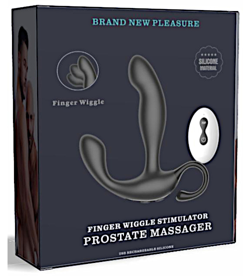 Diaľkovo ovládaný masážny prístroj na prostatu